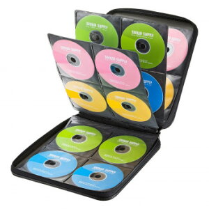 �T�����T�v���C DVD�ECD�Z�~�n�[�h�P�[�X 160�����[ �u���b�N FCD-WL160BK