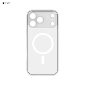 IIIIfit �v�����v�t���[�� iPhone17 Pro Max MagSafe CL.�N���A IFT-192CL