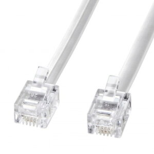 �T�����T�v���C ���W�����[�P�[�u�� �z���C�g 5m TEL-N1-5N2