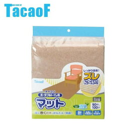 幸和製作所 テイコブ(TacaoF) ポータブルトイレ用マット ベージュ EXC01