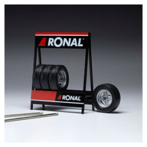 �C�N�\���f�� �^�C���Z�b�g Ronal X 1/18�X�P�[�� �V���o�[ 18SET008W