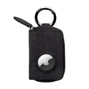 Style Natural AirTag�P�[�X �u���b�N AT-VS03