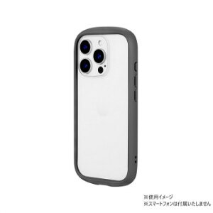 iPhone16 Pro�@Cleary�@�ϏՌ��n�C�u���b�h�P�[�X�@�_�[�N�O���[�@LN-IP24PLCGY