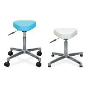 TB-64-01 ソファー・チェアーシリーズ サドルチェアー(キャスター付き) 座幅9・30×奥行28×高さ46〜57cm