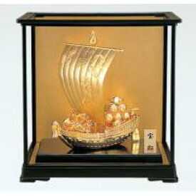 竹中銅器　150-03　置物「和風」　宝船　ゴールド