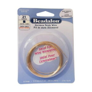 Beadalon(r[_) XNGAC[ m^[jbVuX 0.72mm×2.5m 21