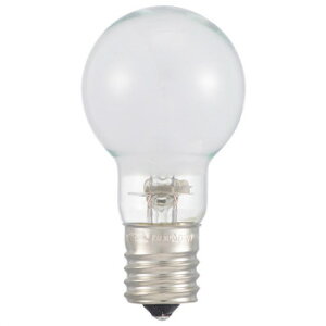 OHM �������~�j�N���v�g���d�� E17 40W�` �z���C�g 2�� LB-PS35L40W-2P