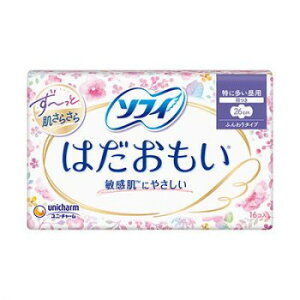 38798)ソフィ はだおもい 特に多い昼用 26cm 羽つき 16枚 852421