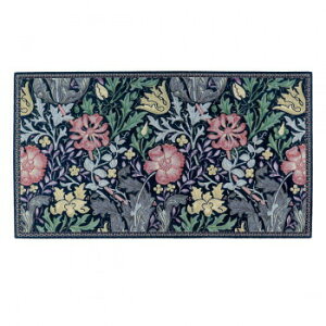 �쓇�D���Z���R�� Morris Design Studio �R���v�g�� �}�b�g ��67×123cm FH1713 DB �_�[�N�u���[