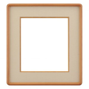 大額 色紙額 4869 色紙 チーク/ベージュ