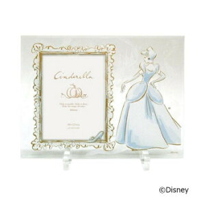 ディズニー グラスフレーム サービスL判 卓上フォトフレーム(写真立て) シンデレラ FC90978