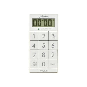 �h���e�b�N dretec �f�W�^���^�C�}�[�u�X�����L���[�u�v �z���C�g T-617WT