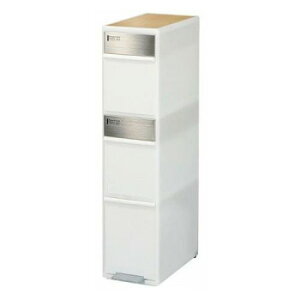 分別スイングステーションウッドトップ3段 BWP-12BS WT Wホワイト