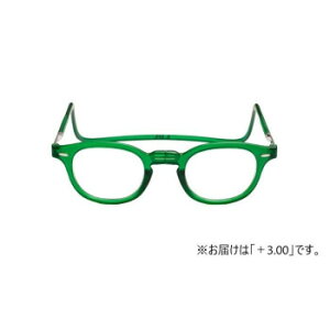 オーケー光学 老眼鏡クリックリーダー ヴィンテージ VEG エメラルドグリーン+3.00