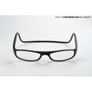 オーケー光学 老眼鏡クリックリーダー ユーロ EMB マットブラック+2.00