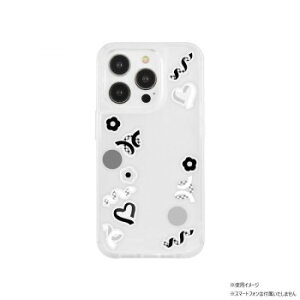 SHOWCASE+ iPhone15 ProΉP[X (ANp[ct) ubNzCg SWC-18BW