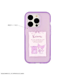�T�����I IIIIfit Clear iPhone15 Pro�Ή��P�[�X �N���~ SANG-356KU