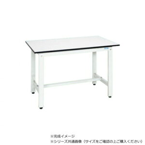 サカエ 軽量作業台KHタイプ 抗菌加工 ポリエステル天板 パールホワイト 1200×900×800mm KH-40LW