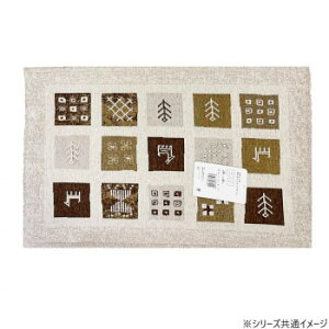 �􂦂�!�S�u�����D�V�F�j�[���}�b�g �M���b�x�f�U�C�� �y���f�� 50×80cm BE�E�x�[�W�� 5573