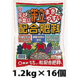 東商　粒配合　肥料　1.2kg×16個