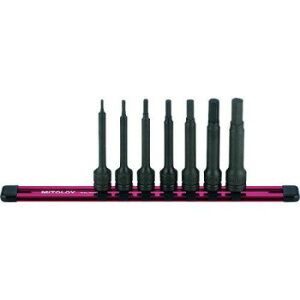 �~�g���C(MITOLOY) 3/8 �w�b�N�X�\�P�b�g �p���[�^�C�v L100�z���_�[�Z�b�g HPH308ML-100