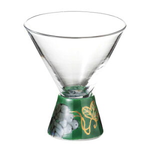 �L�c�� ����q �L�c�Q���O���X SAKE GLASS ��` ���ѕ��� �O���[��