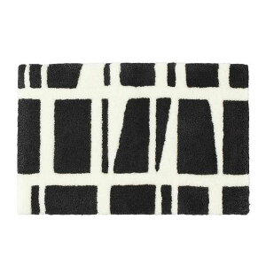 Finlayson(�t�B�����C�\��)�@�k���f�U�C���@���փ}�b�g�@CORONNA(�R���i)�@45×70cm�@BK�E�u���b�N�@JB184509