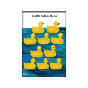 ERIC CARLE �G���b�N�E�J�[�� �A�[�g�t���[�� 10 Little Rubber Ducks ZEC-53014