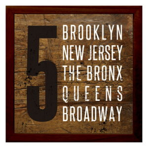 Sign Frame 400seires �A�[�g�p�l�� New York 1 ISF-52259