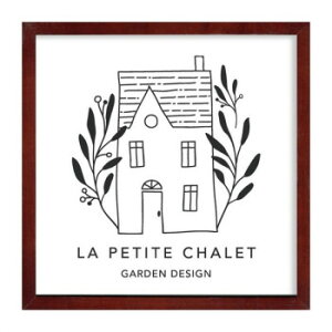 Sign fraem La Petite Chalet �A�[�g�p�l�� ZSF-53422