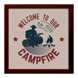Sign Frame Campfire �A�[�g�p�l�� ZSF-53026