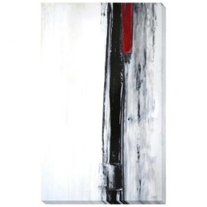 �A�[�g�p�l�� T30 Galler Black and White Abstract Aet Painting IAP-51603