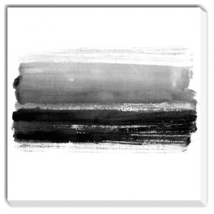 �A�[�g�p�l�� Black striped watercolor hand drawn background Abstract Aet Painting IAP-52779