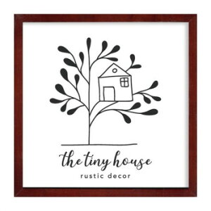 Sign fraem The Tiny House �A�[�g�p�l�� ZSF-53423