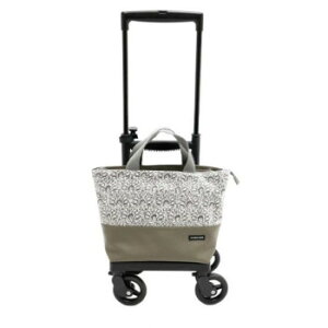 シェニール織トート 横押カート グレー CH290351D01