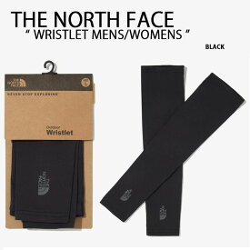 THE NORTH FACE ノースフェイス アームカバー WRISTLET リストレット アームスリーブ BLACK 腕カバー クール 冷感 日焼け防止 スポーツ ブラック メンズ レディース NA5AN09【中古】未使用品 LPL