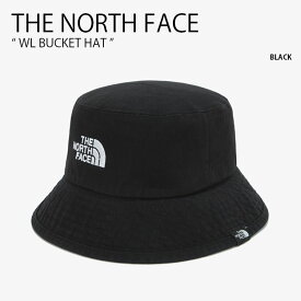 THE NORTH FACE ノースフェイス バケットハット WL BUCKET HAT ハット 帽子 バケハ サファリハット コットンハット カジュアル ブラック ロゴ メンズ レディース 男性用 女性用 男女共用 NE3HM52J【中古】未使用品