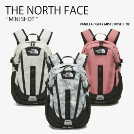 THE NORTH FACE ノースフェイス リュック MINI SHOT ミニ ショット バックパック デイパック ロゴ カジュアル ストリート 通学 通勤 新学期 A4収納 アイボリー グレー ピンク メンズ レディース 男性用 女性用 男女共用 NM2DP02C/D/E【中古】未使用品