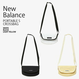 New Balance ニューバランス ショルダーバッグ PORTABLE S CROSSBAG ポータブル クロスバッグ バッグ かばん ロゴ カジュアル ストリート ホワイト ブラック イエロー メンズ レディース 男女兼用 男性用 女性用 NBGCDSL102【中古】未使用品