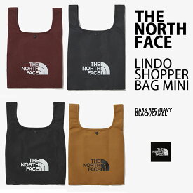 THE NORTH FACE ノースフェイス ショッパーバッグ LINDO SHOPPER BAG MINI ショッパー バッグ ミニ トートバッグ RED BLACK NAVY CAMEL ロゴ カジュアル WHITELABEL メンズ レディース NN2PP72J/K/L/M【中古】未使用品