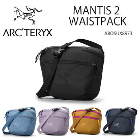 ARC'TERYX アークテリクス ショルダーバッグ ウエストバッグ MANTIS 2 WAIST PACK 2.5L ABOSUX8973 ヒップバッグ ボディバッグ クロスバッグ タウンユース メンズ レディース【中古】未使用品