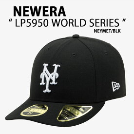 NEWERA ニューエラ キャップ PCV LOW PROFILE 59FIFTY MLB WORLD SERIES 2024 NEYMET メッツ BLACK ベースボールキャップ 帽子 ブラック ワールドシリーズ 14205756【中古】未使用品