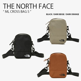 THE NORTH FACE ノースフェイス ショルダーバッグ ML CROSS BAG S クロス バッグ ミニバッグ ショルダーポーチ ロゴ カジュアル ストリート ブラック ベージュ オレンジ メンズ レディース 男性用 女性用 男女共用 NN2PP52A/B/C【中古】未使用品