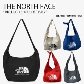 THE NORTH FACE ノースフェイス ショルダーバッグ BIG LOGO SHOULDER BAG ビッグ ロゴ ショルダー バッグ クロスバッグ A4収納 WHITELABEL ブラック アイボリー ブルー オレンジ グレー メンズ レディース 男性用 女性用 NN2PQ14J/K/L/M NN2PQ15N【中古】未使用品