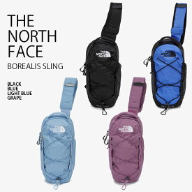 THE NORTH FACE ノースフェイス スリングバッグ BOREALIS SLING ボレアリス スリング ボディバッグ ショルダーバッグ ミニバッグ クロスバッグ ロゴ カジュアル ストリート ブラック ブルー パープル メンズ レディース 男性用 女性用 NN2PQ34A/B/C/D【中古】未使用品