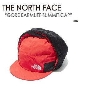 THE NORTH FACE ノースフェイス GORE EARMUFF SUMMIT CAP GORE TEX サミットシリーズ イヤマフ キャップ RED レッド NE3CK61B メンズ レディース 男女共用 男性用 女性用【中古】未使用品