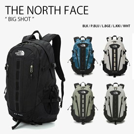 THE NORTH FACE ノースフェイス リュック BIG SHOT ビッグショット バッグパック バッグ ペイズリー柄 ブラック ブルー ベージュ カーキ ホワイト 通学 通勤 メンズ レディース NM2DN00A/B/C/D/E【中古】未使用品