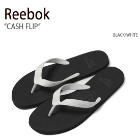 REEBOK リーボック サンダル CASH FLIP FY2507 キャッシュ フリップ BLACK WHITE ブラック ホワイト メンズ レディース 男性用 女性用 男女兼用【中古】未使用品