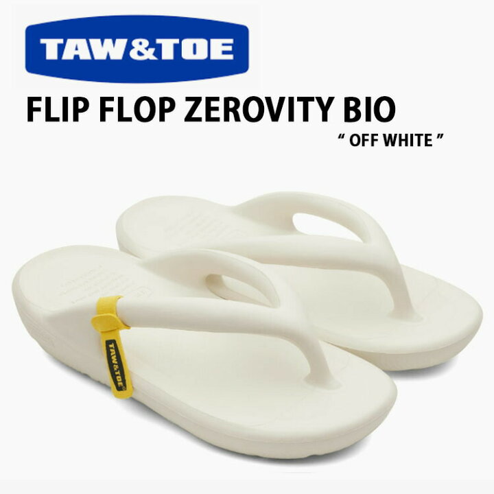 楽天市場】TAW ＆ TOE トー＆トー サンダル FLIP FLOP ZEROVITY BIO 