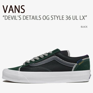 VANS oY Xj[J[ DEVIL'S DETAILS OG STYLE 36 UL LX BLACK VN0A5FBXBLK X^C36 Y jp
